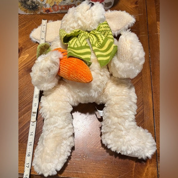 Marcel Schurman 17 inches Soft Stuffed Plush Bunny Rabbit EUC! Spring Easter - Picture 13 of 14
